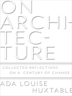 cover image of On Architecture